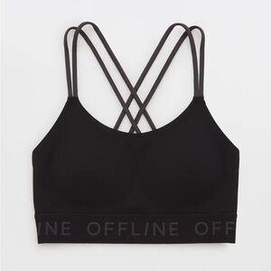 Aerie offline goals strappy back sports bra size medium